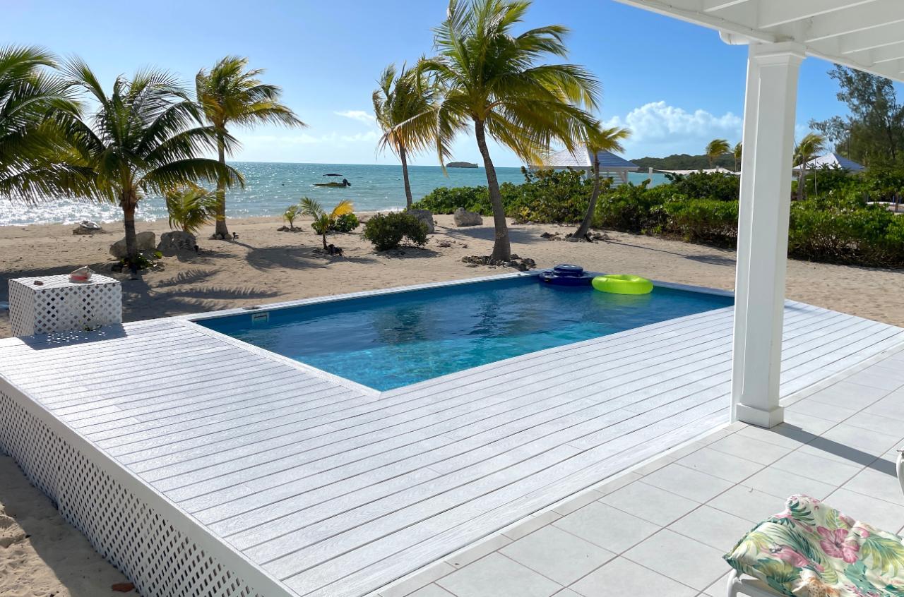 BEACHFRONT HOME WITH POOL