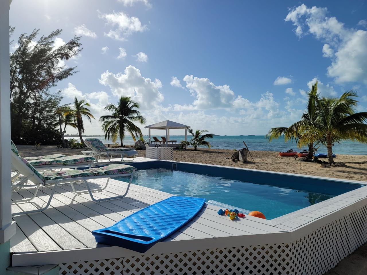 BEACHFRONT HOME WITH POOL