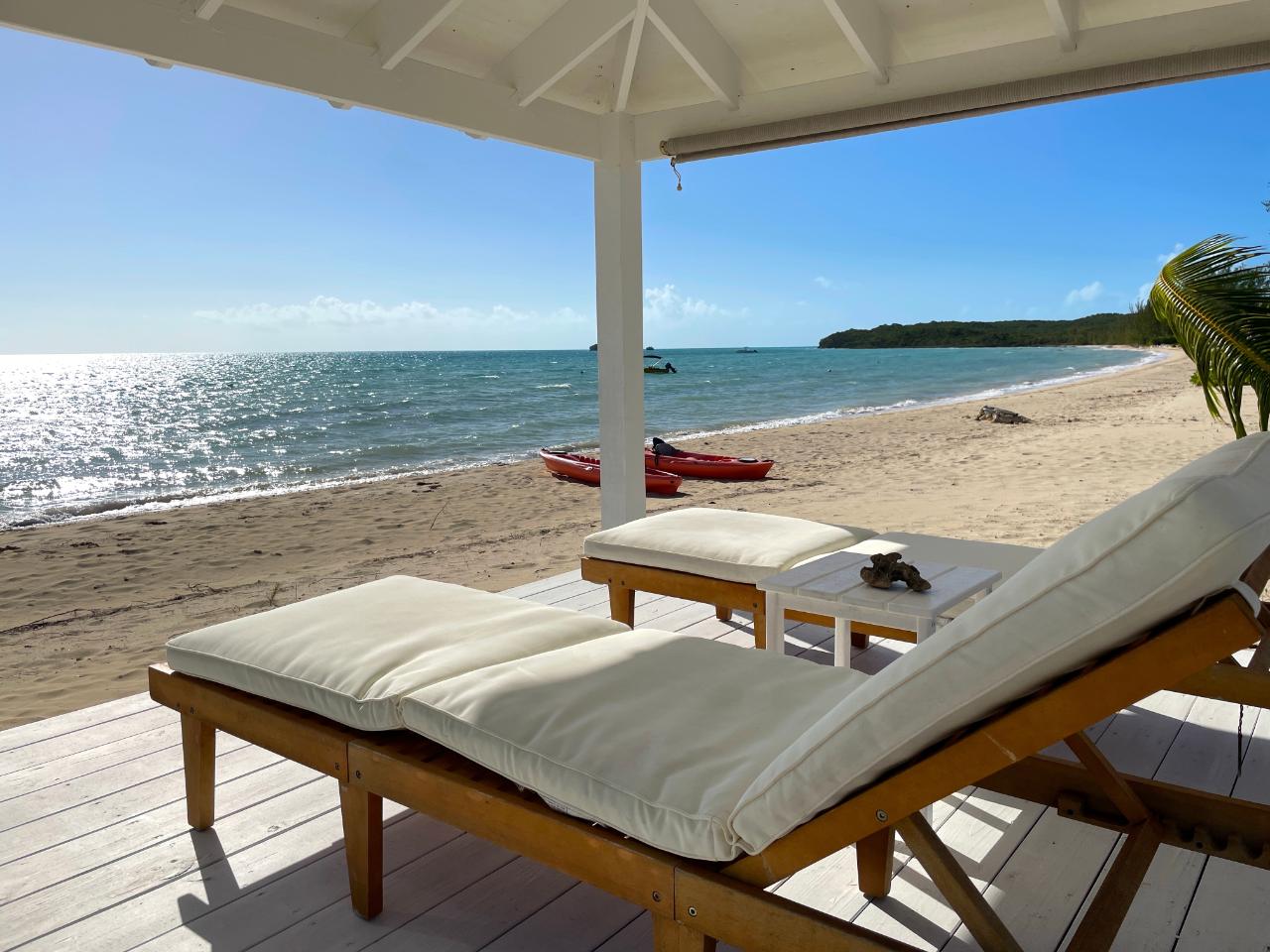 BEACHFRONT HOME WITH POOL