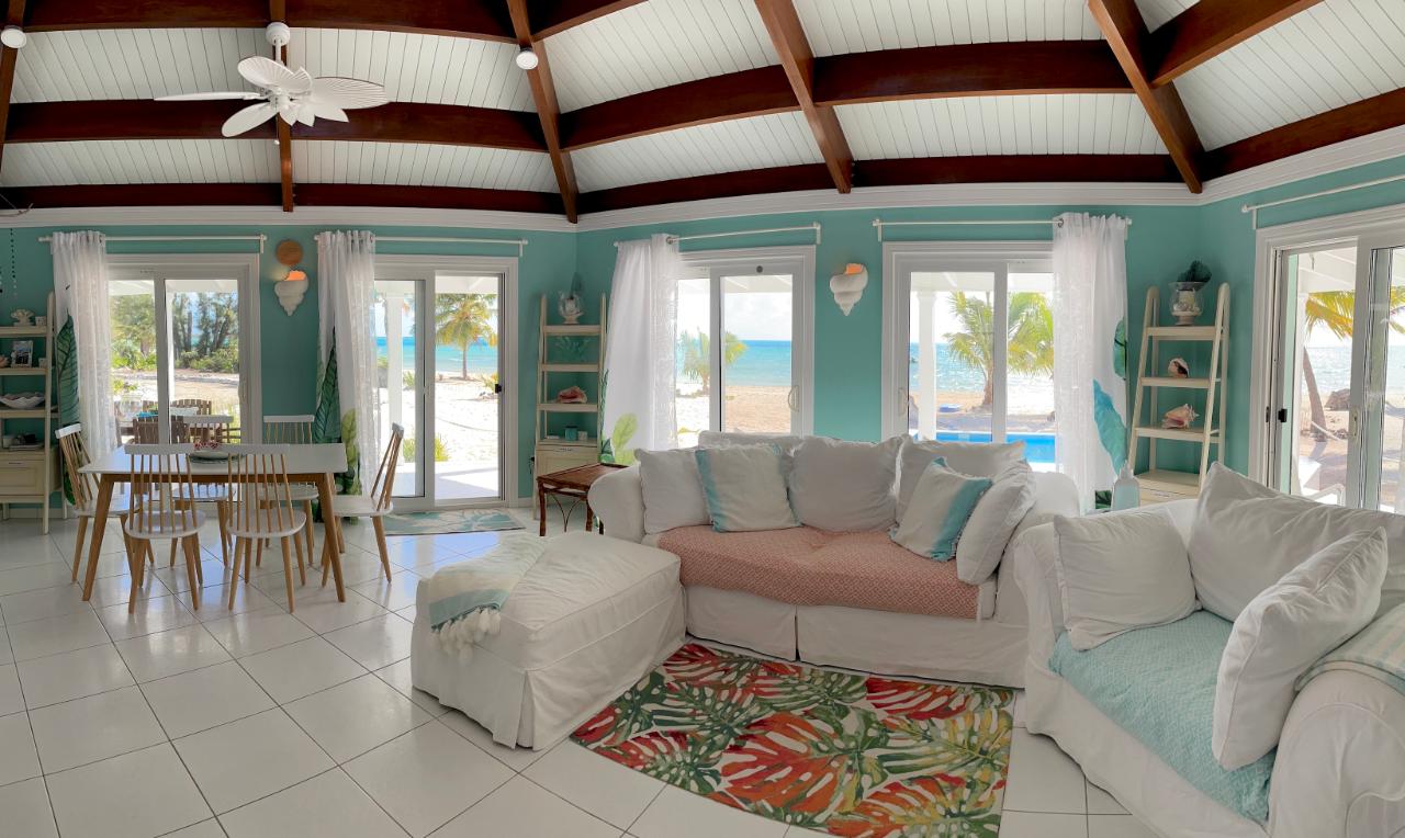 BEACHFRONT HOME WITH POOL