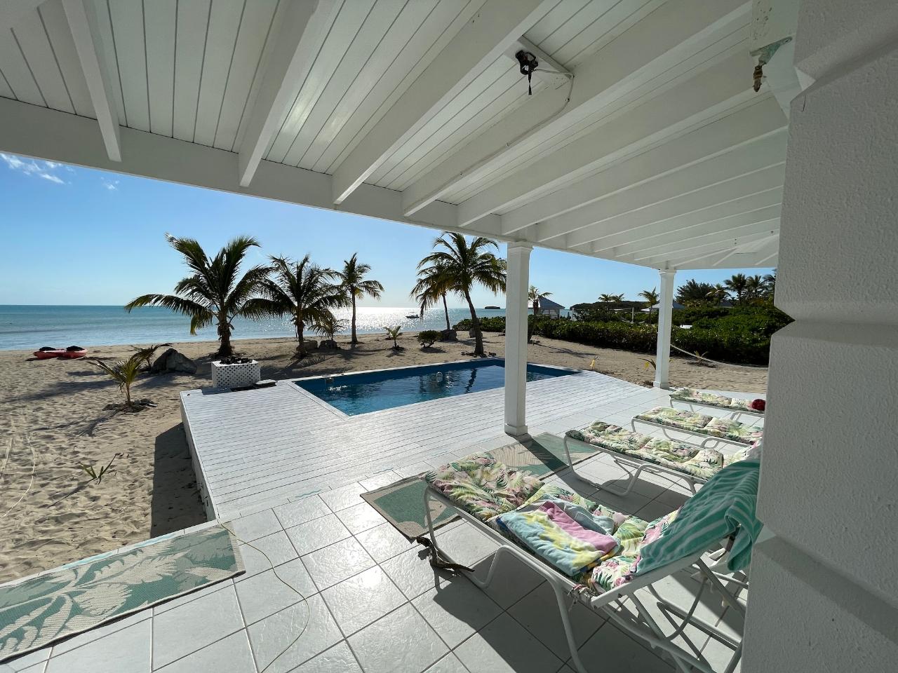 BEACHFRONT HOME WITH POOL