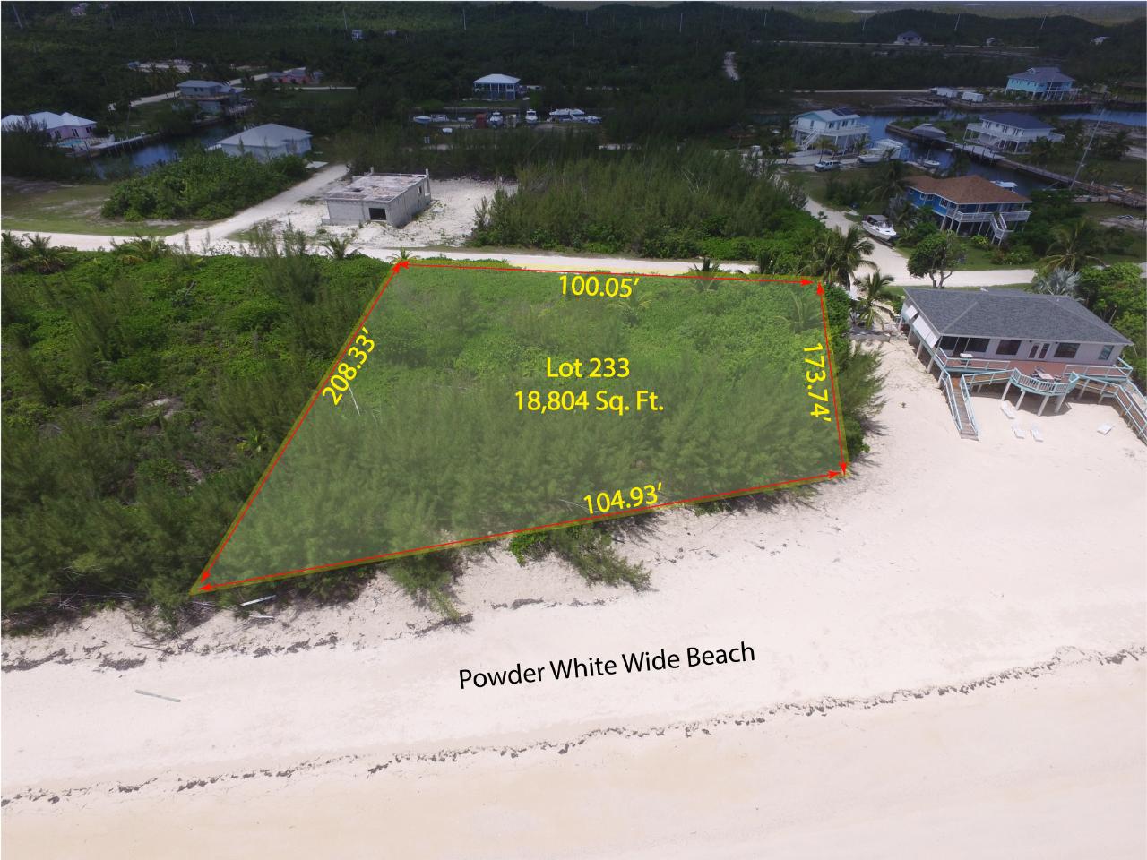 Beachfront Lot # 233