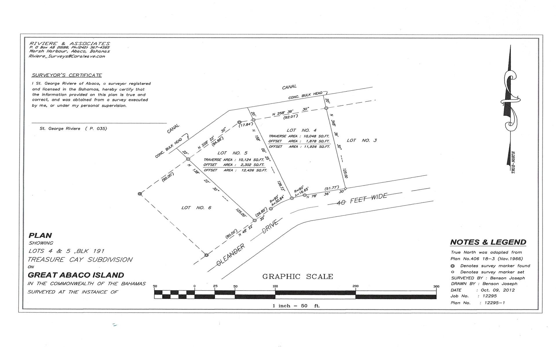 TREASURE CAY LOT 4