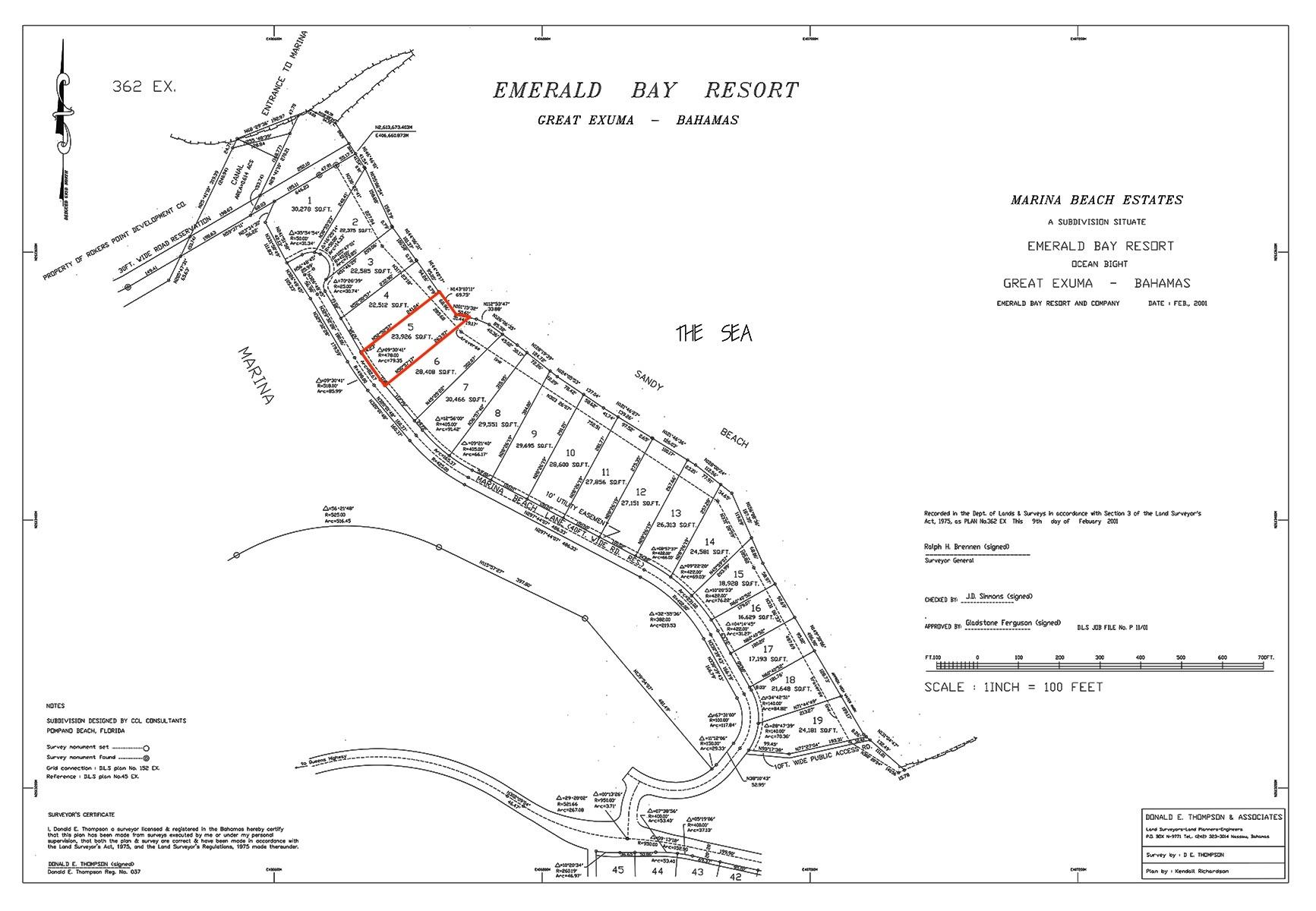 LOT 5 EMERALD BAY