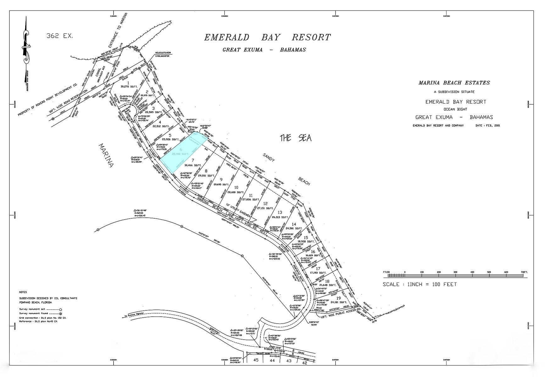 LOT #6 MARINA BEACH