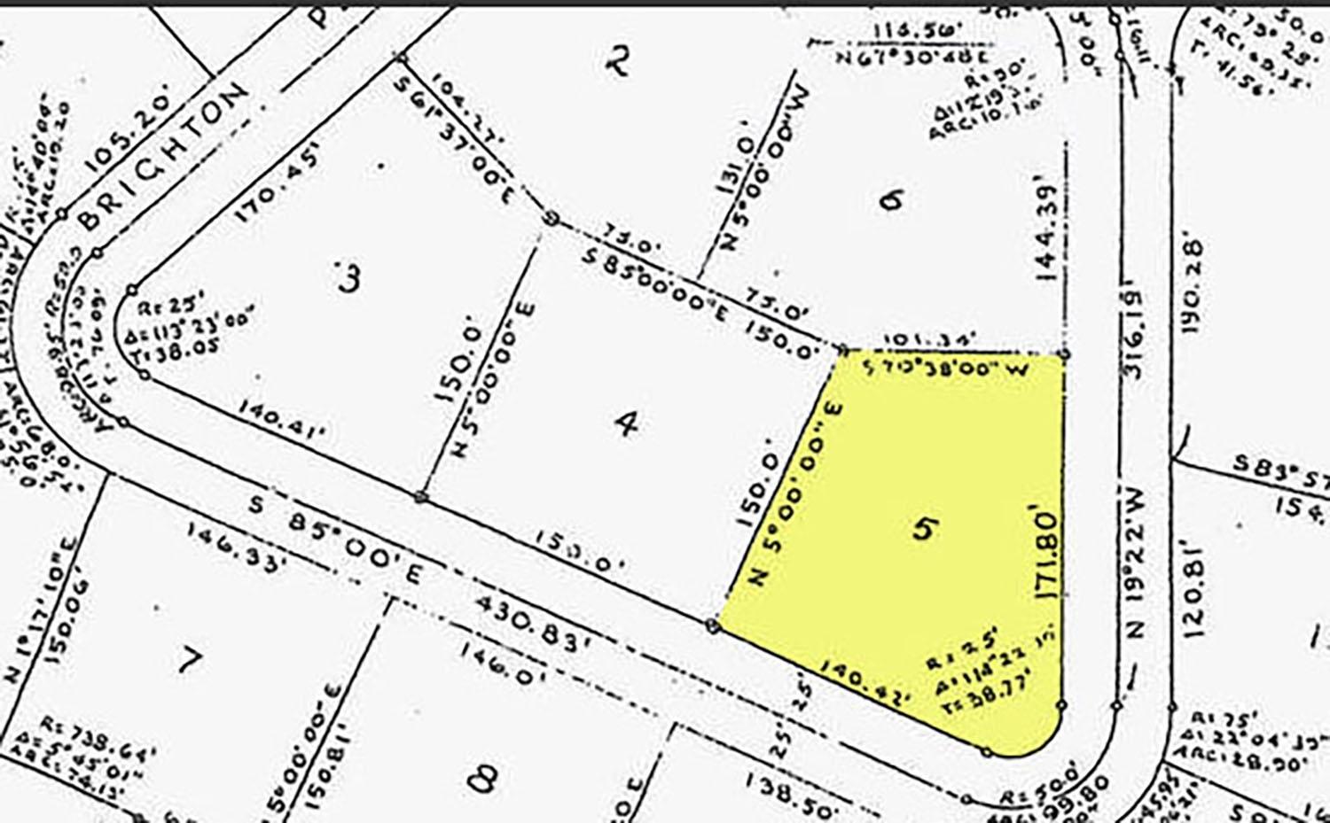 Lot 5 in Block 8