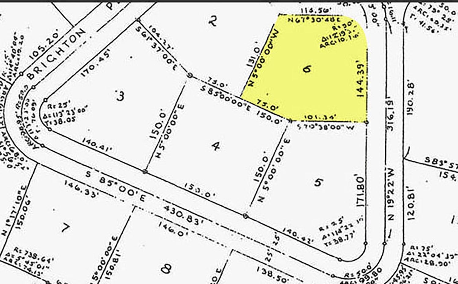 Lot 6 in Block 8
