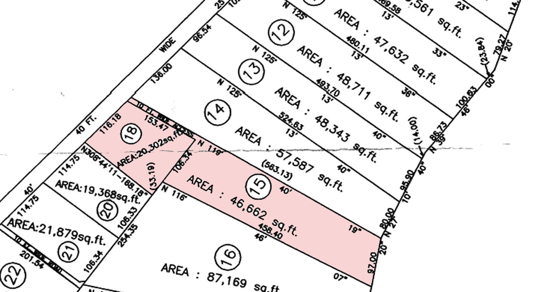 CHIMNEY HILL LOTS 15 & 18
