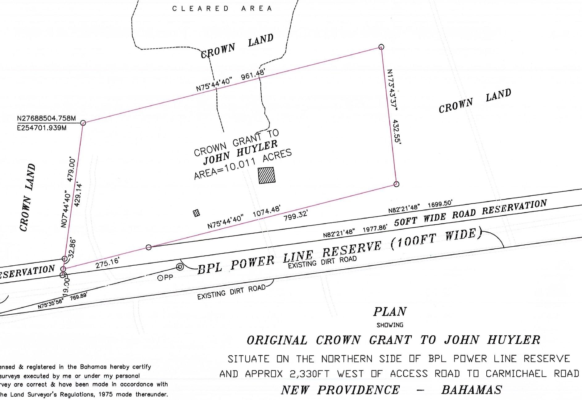 9 ACRE LOT OFF CARMICHAEL RD
