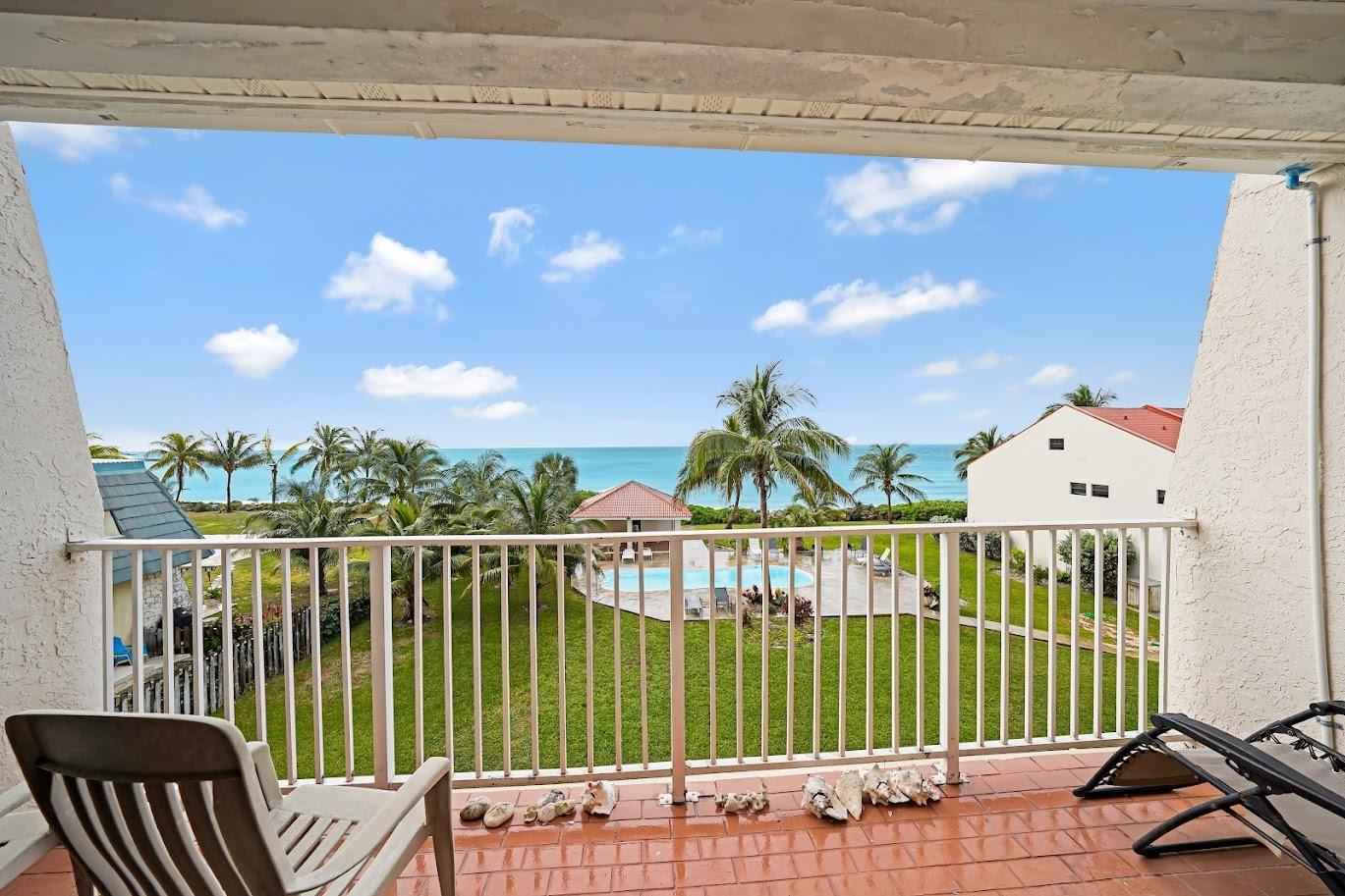 Beachfront condo