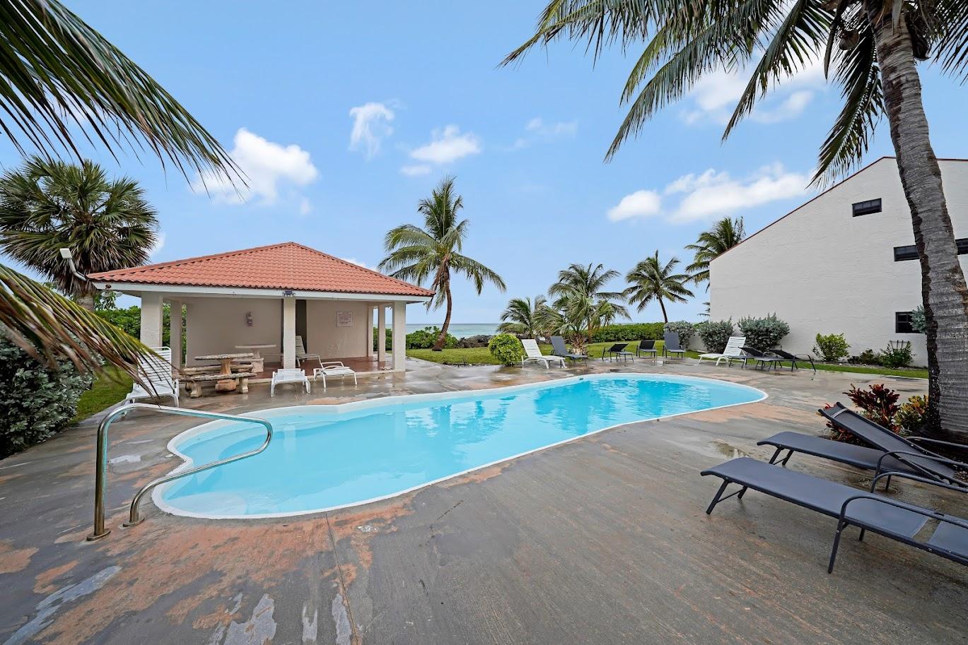 Beachfront condo