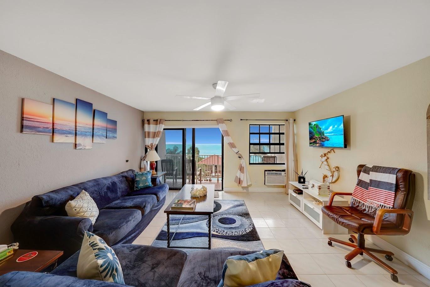 Beachfront condo