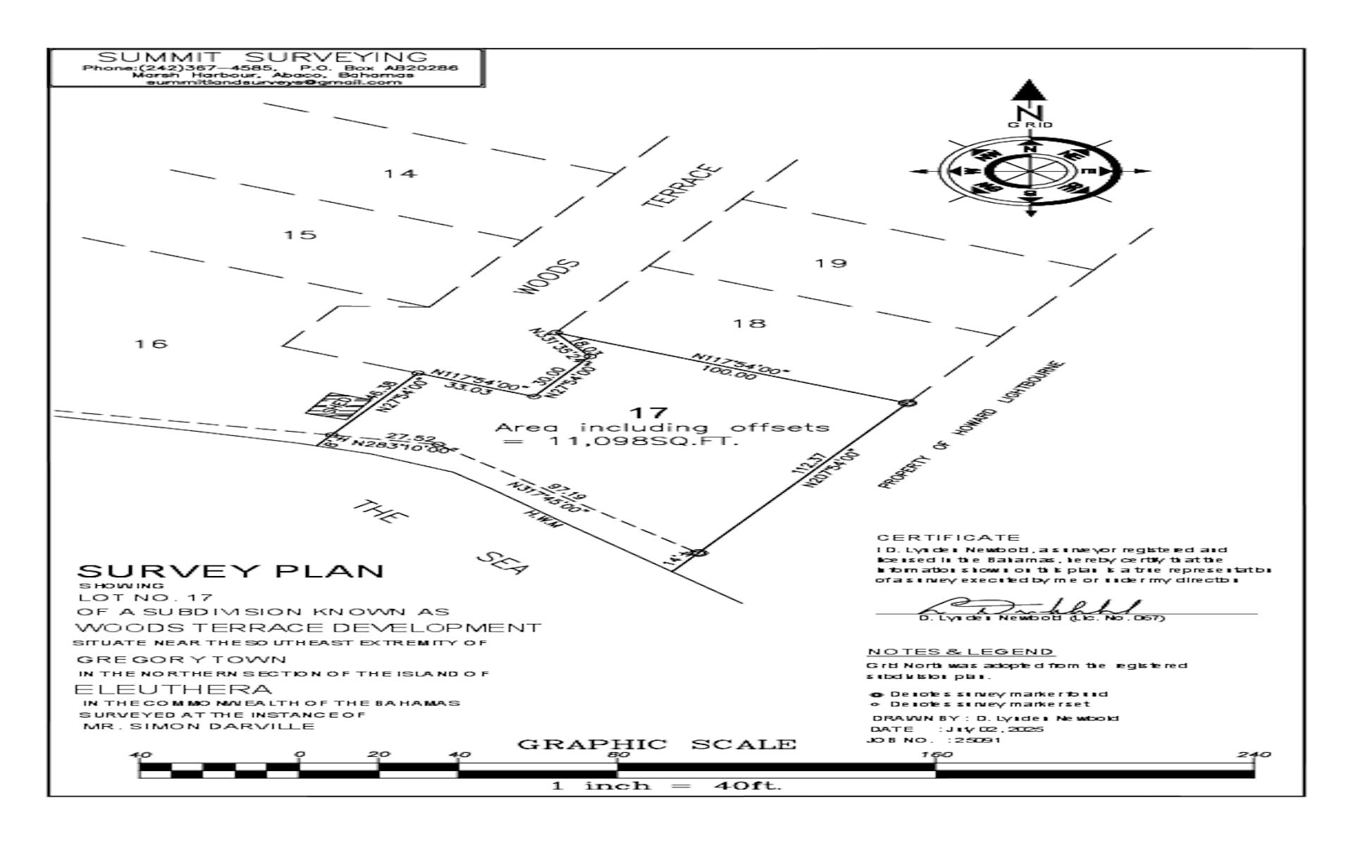 LOT 17, WOODS TERRACE