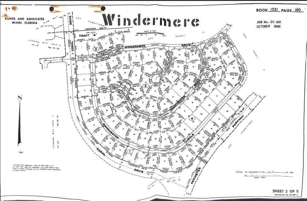 WINDERMERE SUBDIVISION