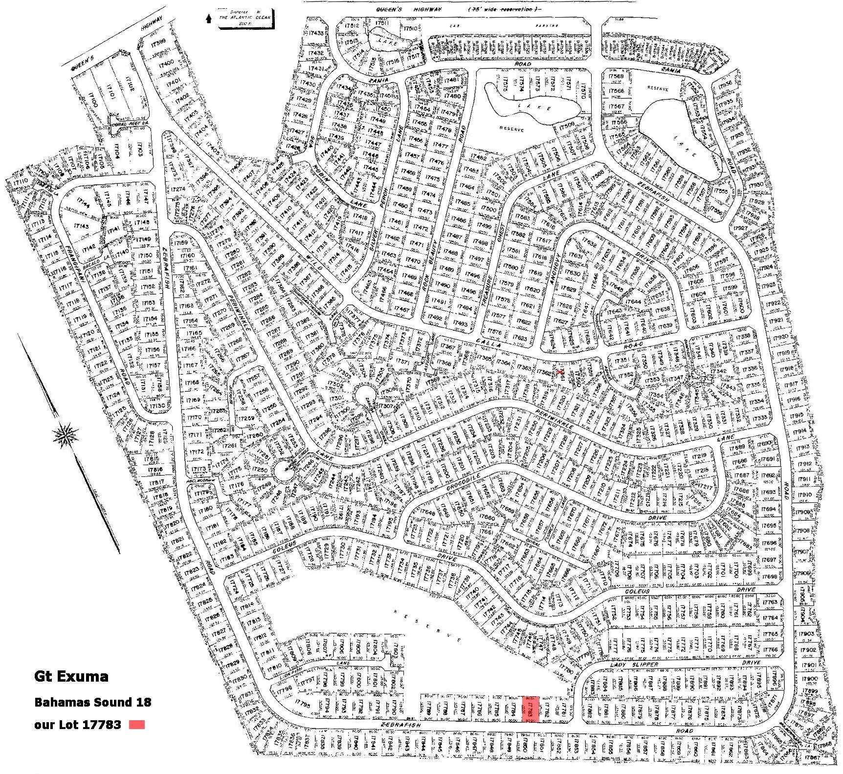 BAHAMA SOUND 18 LOT#17205