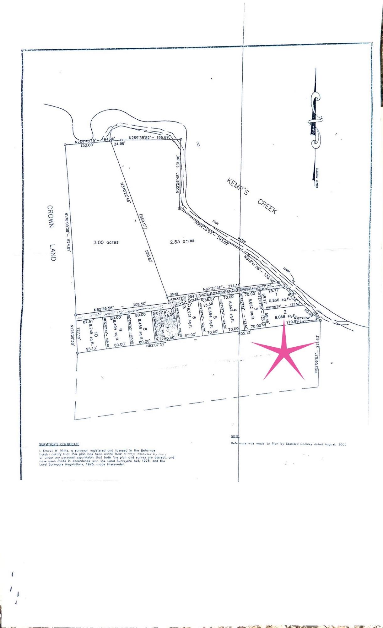 ELEUTH KEMP’S CREEK LOT#2