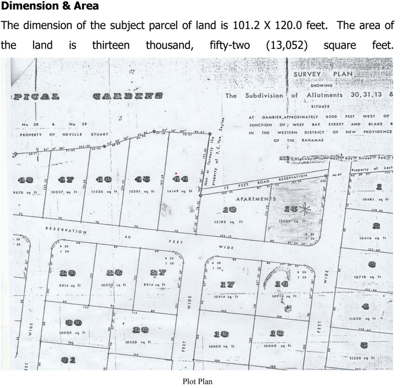 TROPICAL GARDENS RD.