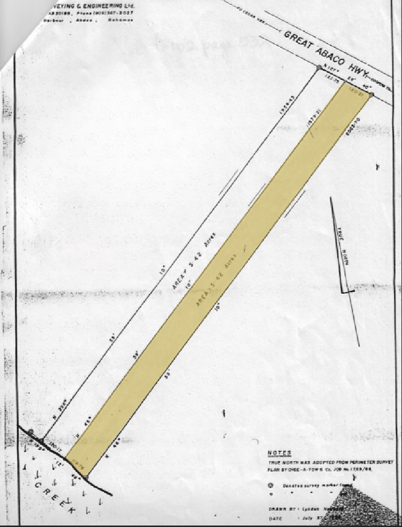 ABACO L0T 5.42 ACRES