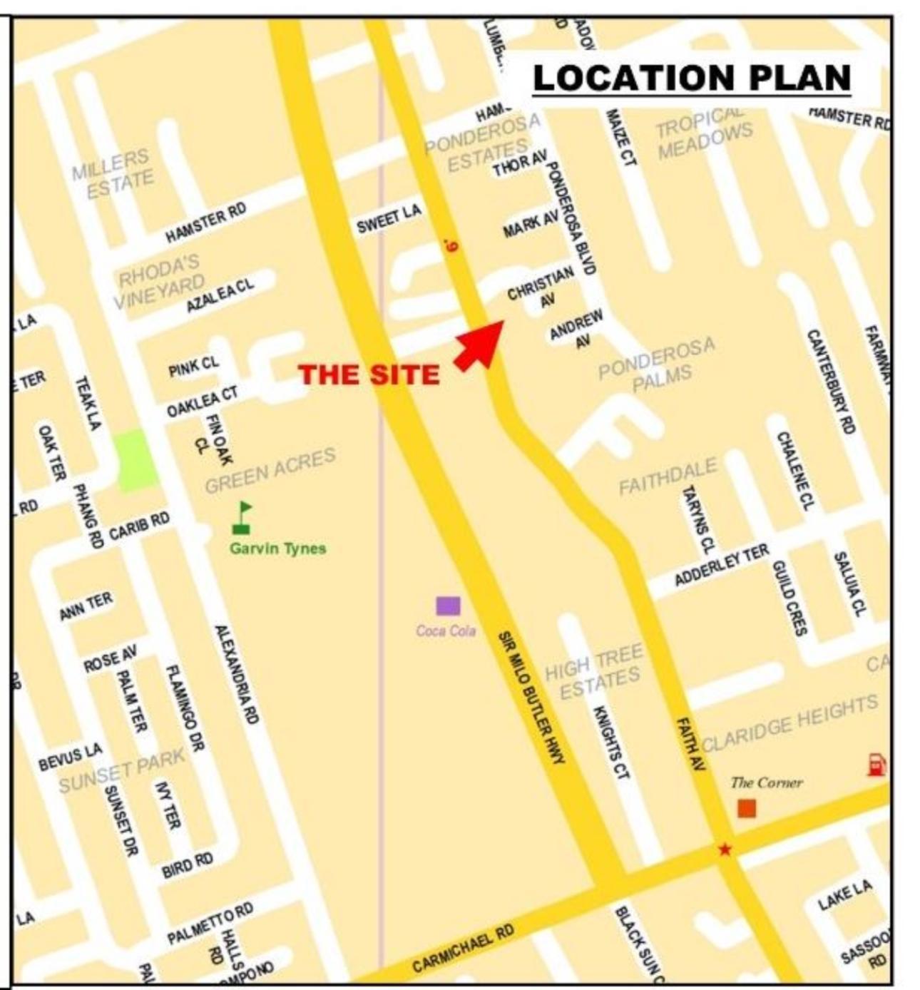 FAITH AVENUE VICINITY