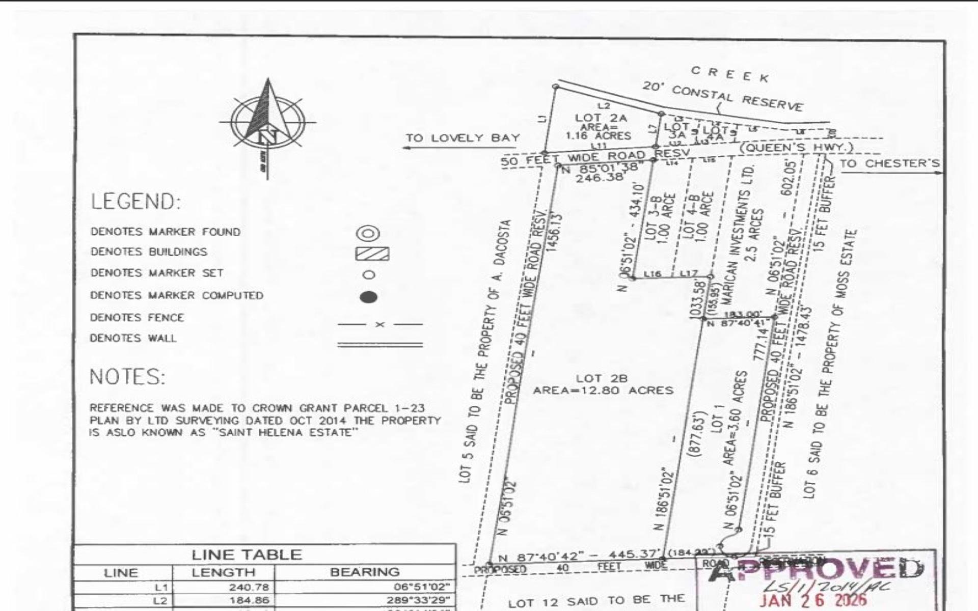 LOTS 2A & 2B, ACKLINS