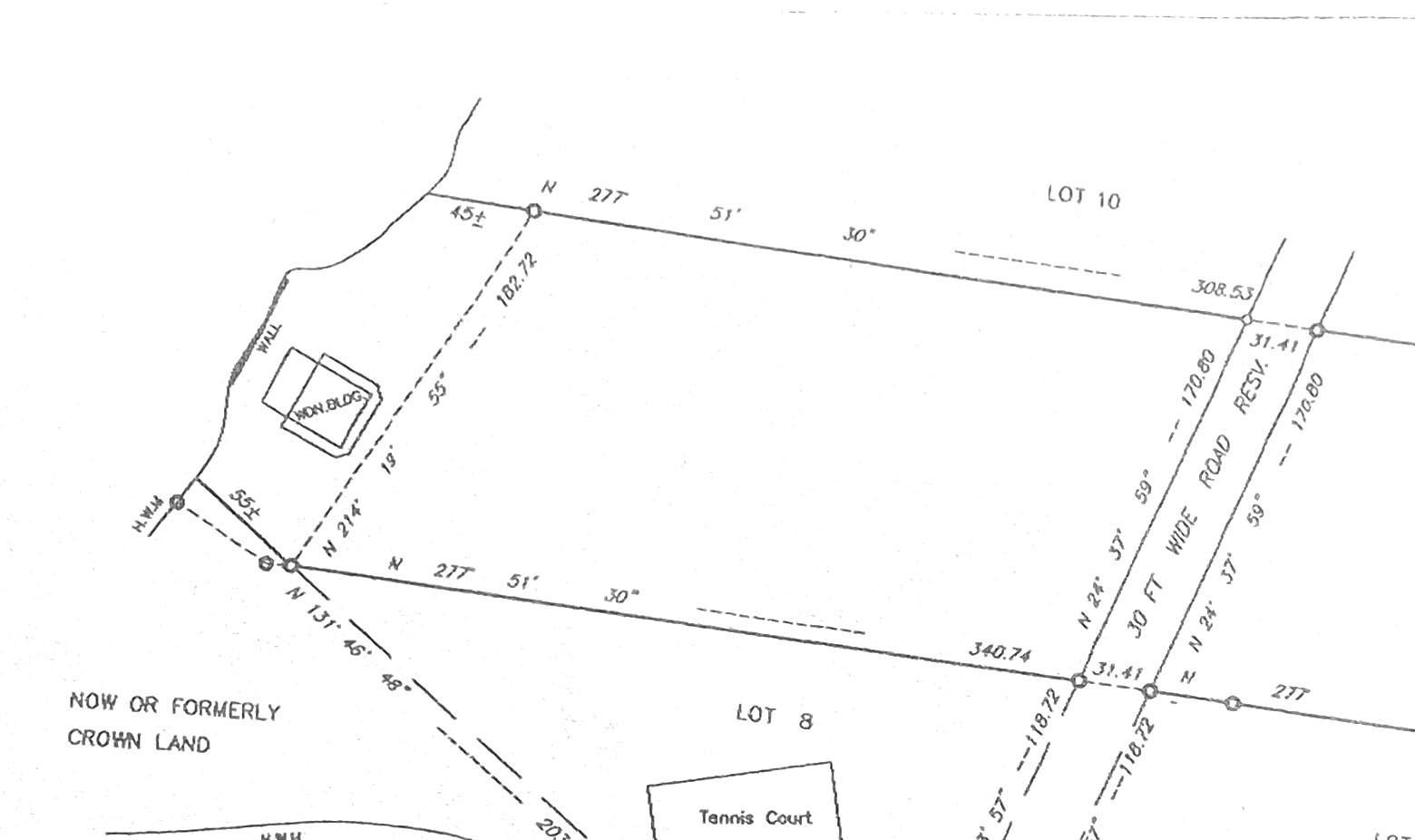 LOT 9A, TOM CURRY’S POINT