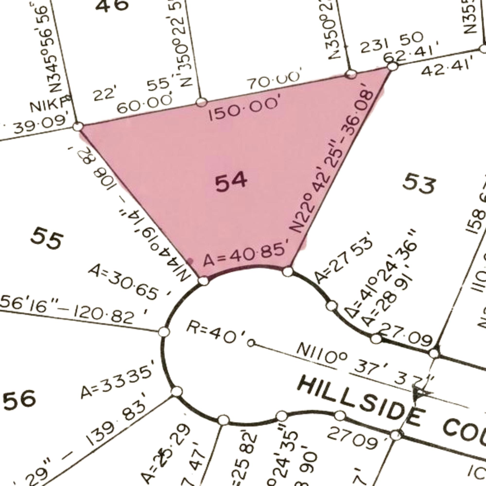 LOT 54 HILLSIDE COURT