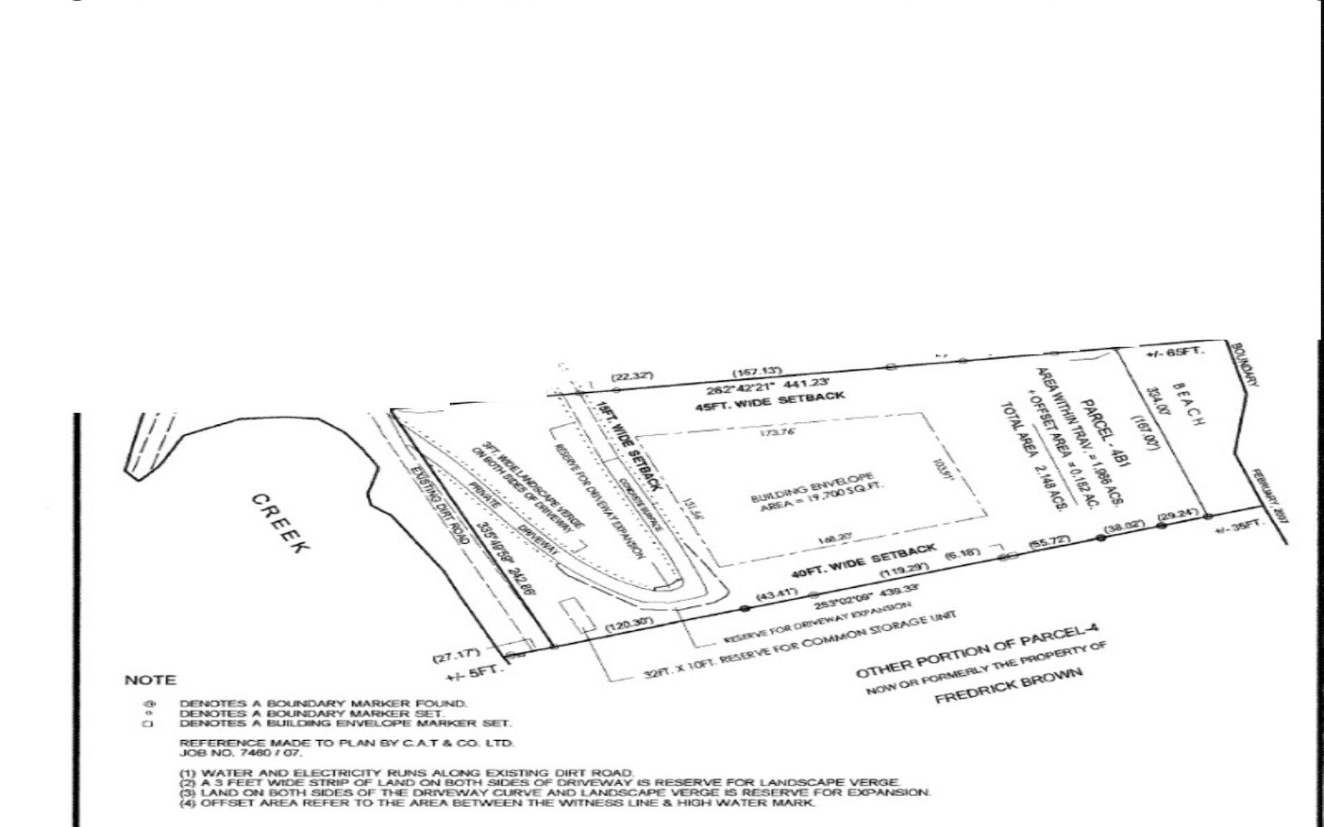 LOT 4B1, STANIEL CAY RDG