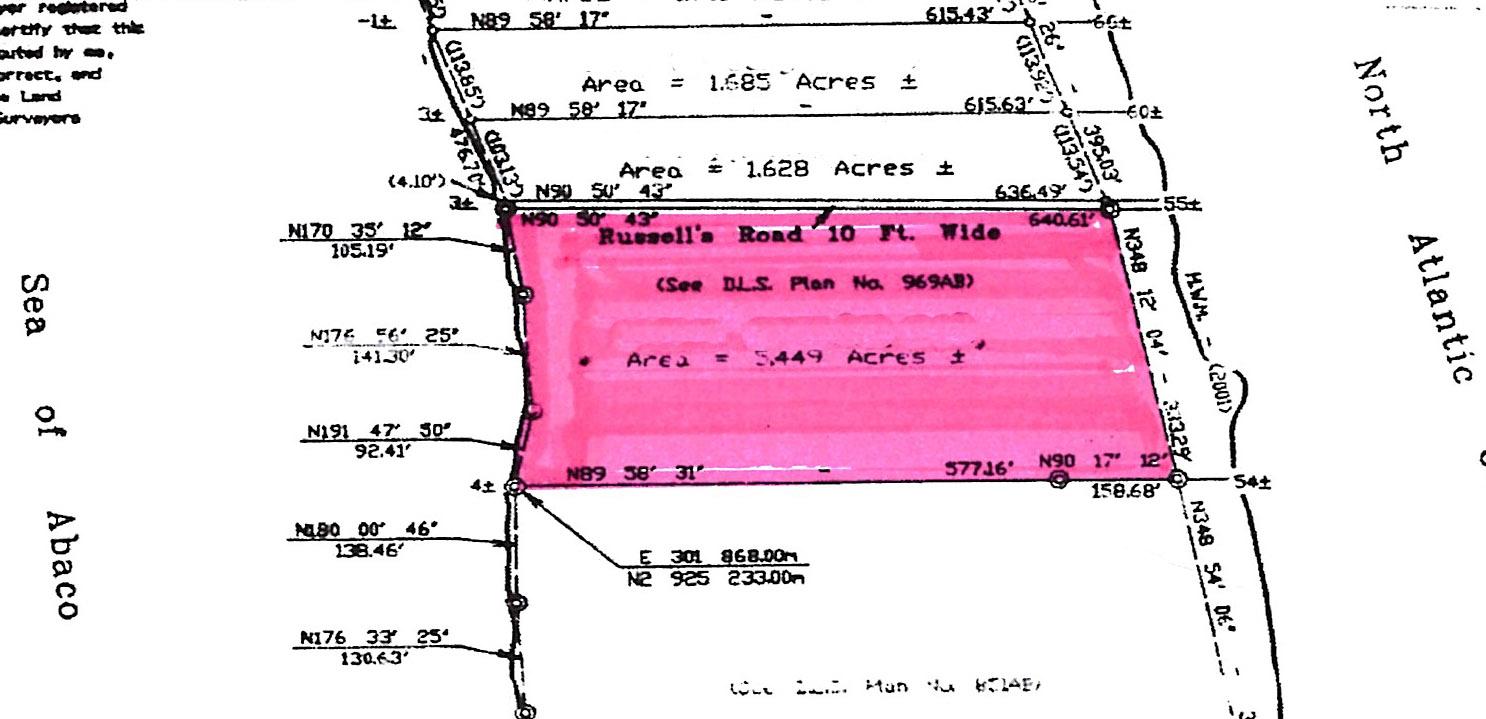 5.449 ACREAGE, TILLOO CAY