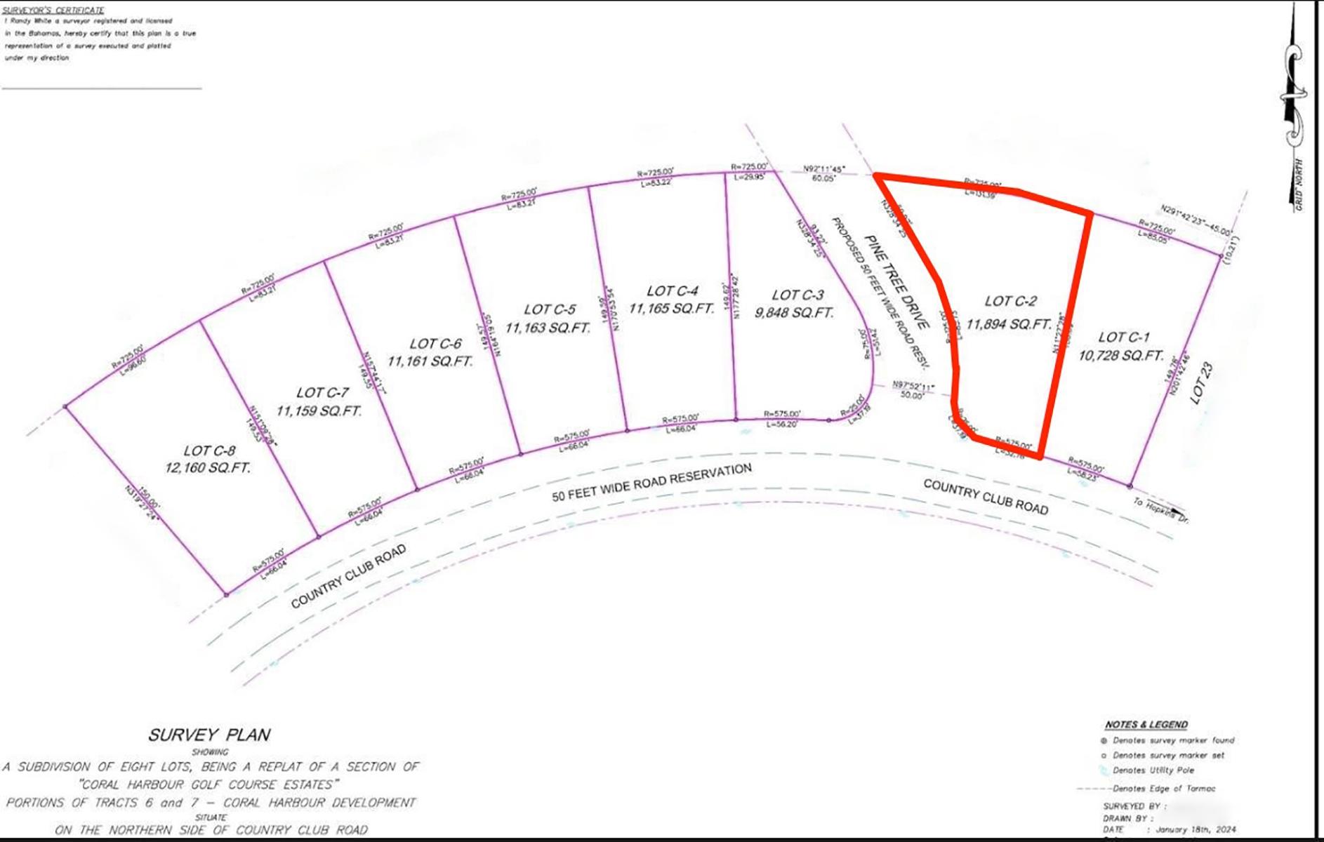 LOT C-2 COUNTRY CLUB RD.