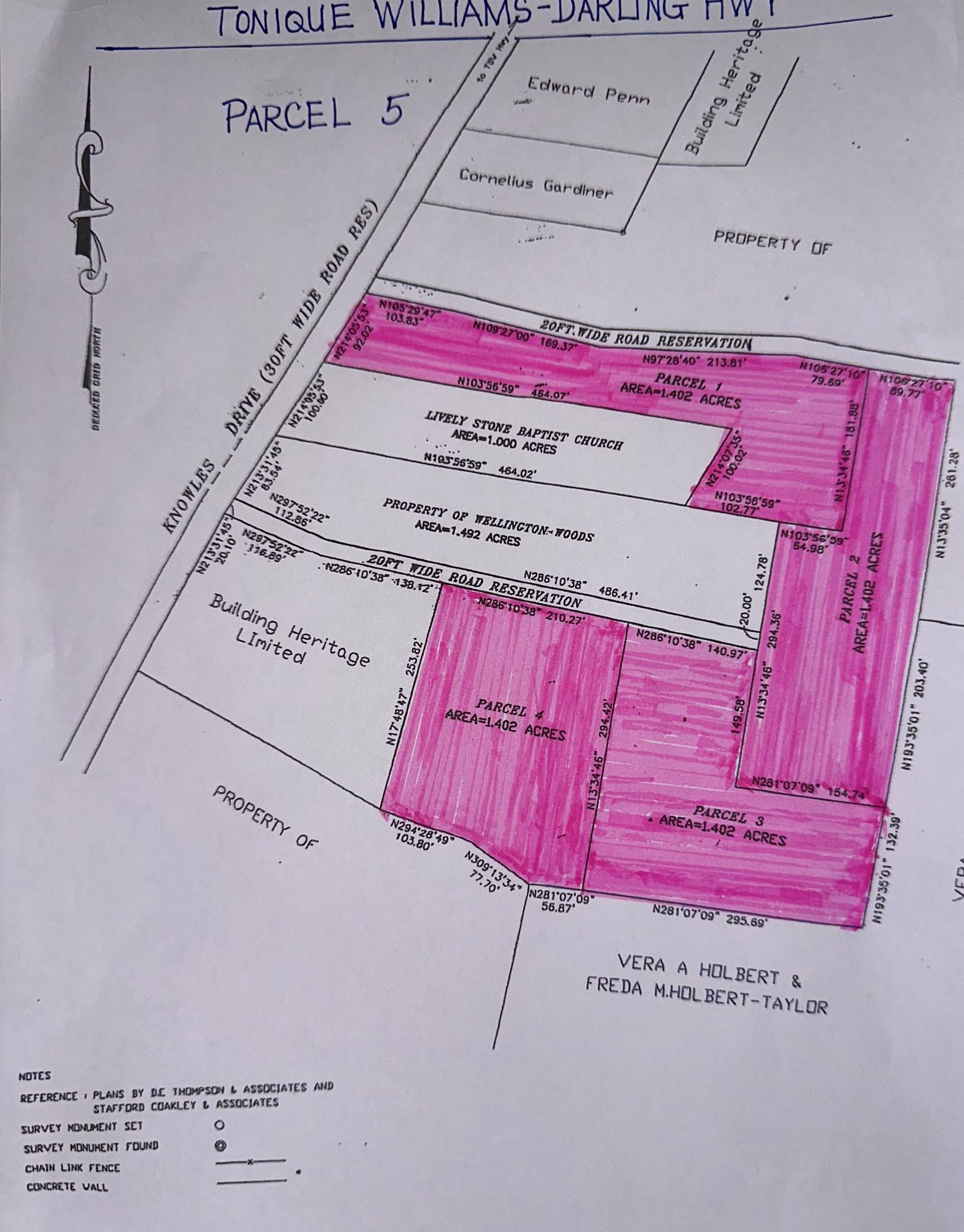 TONIQUE WILLIAMS-DARLING PARCEL 5 — 5.608 ACRES