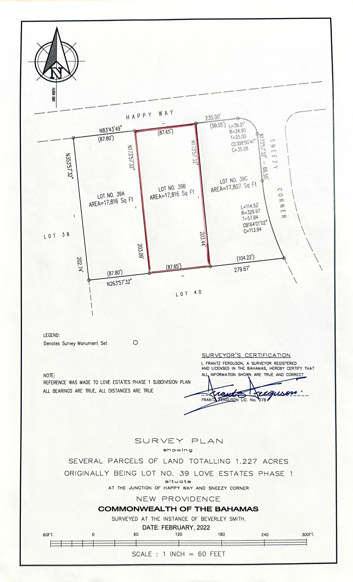 LOVE ESTATES/AIP LOT#39B
