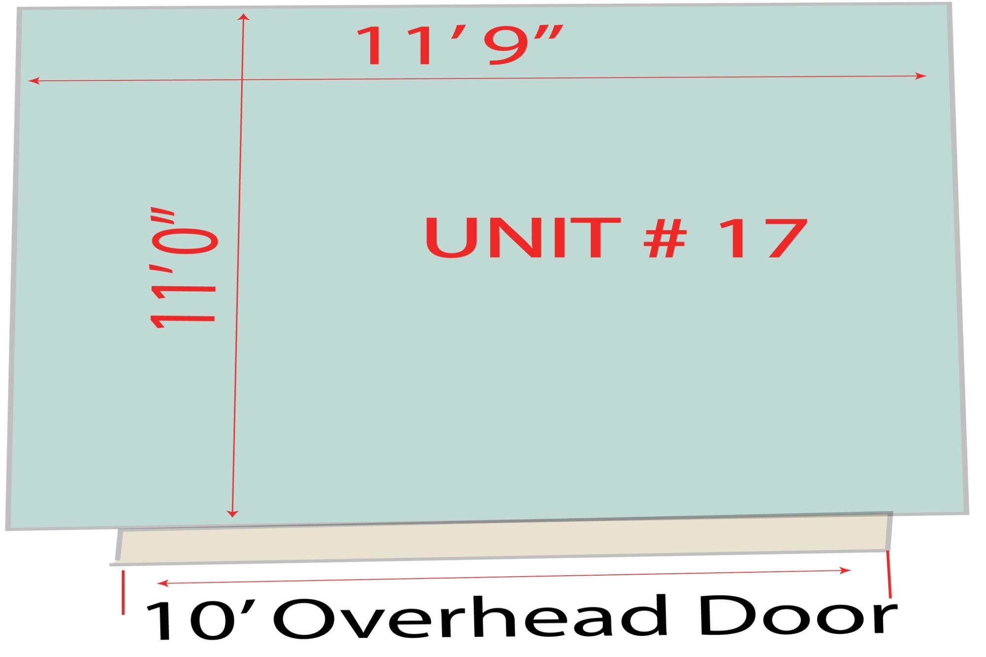 STORAGE CONDO # 17,