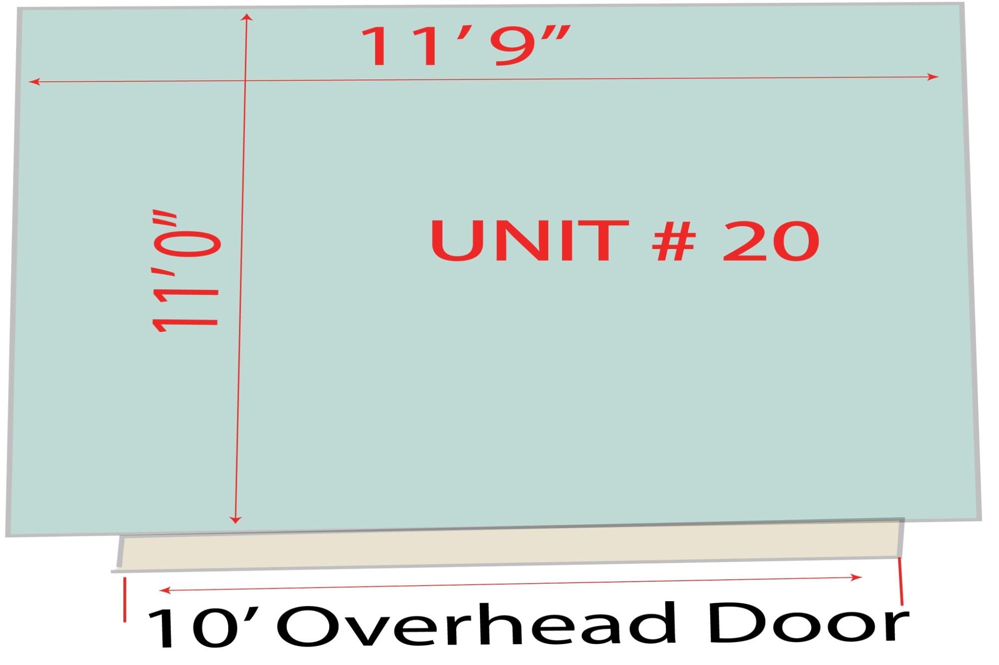 STORAGE CONDO # 20,