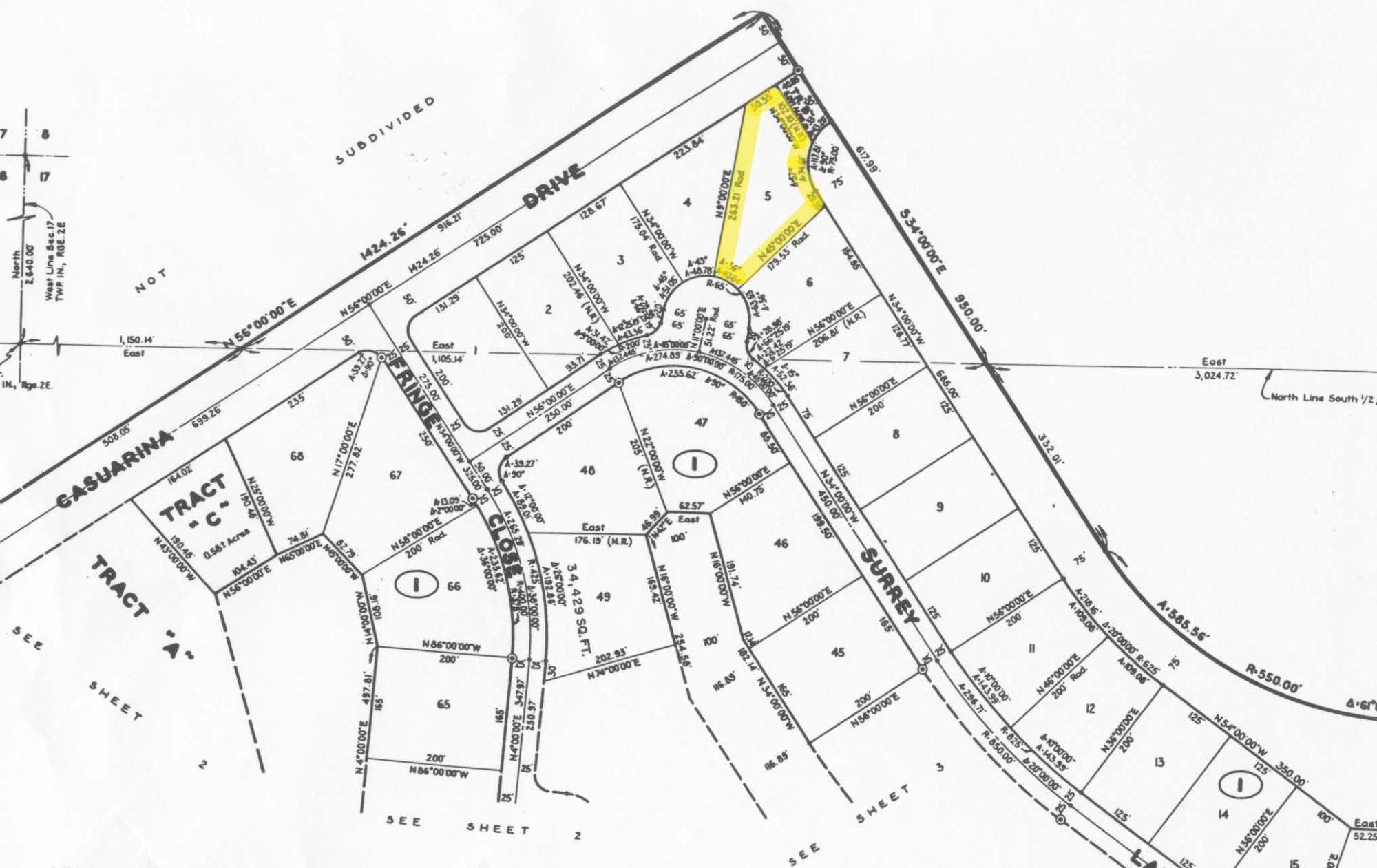 SURREY BAY LOT 5