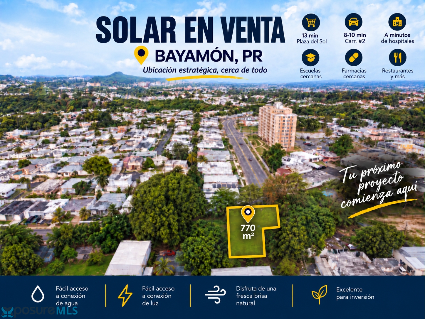 Terreno en Venta - Bayamón