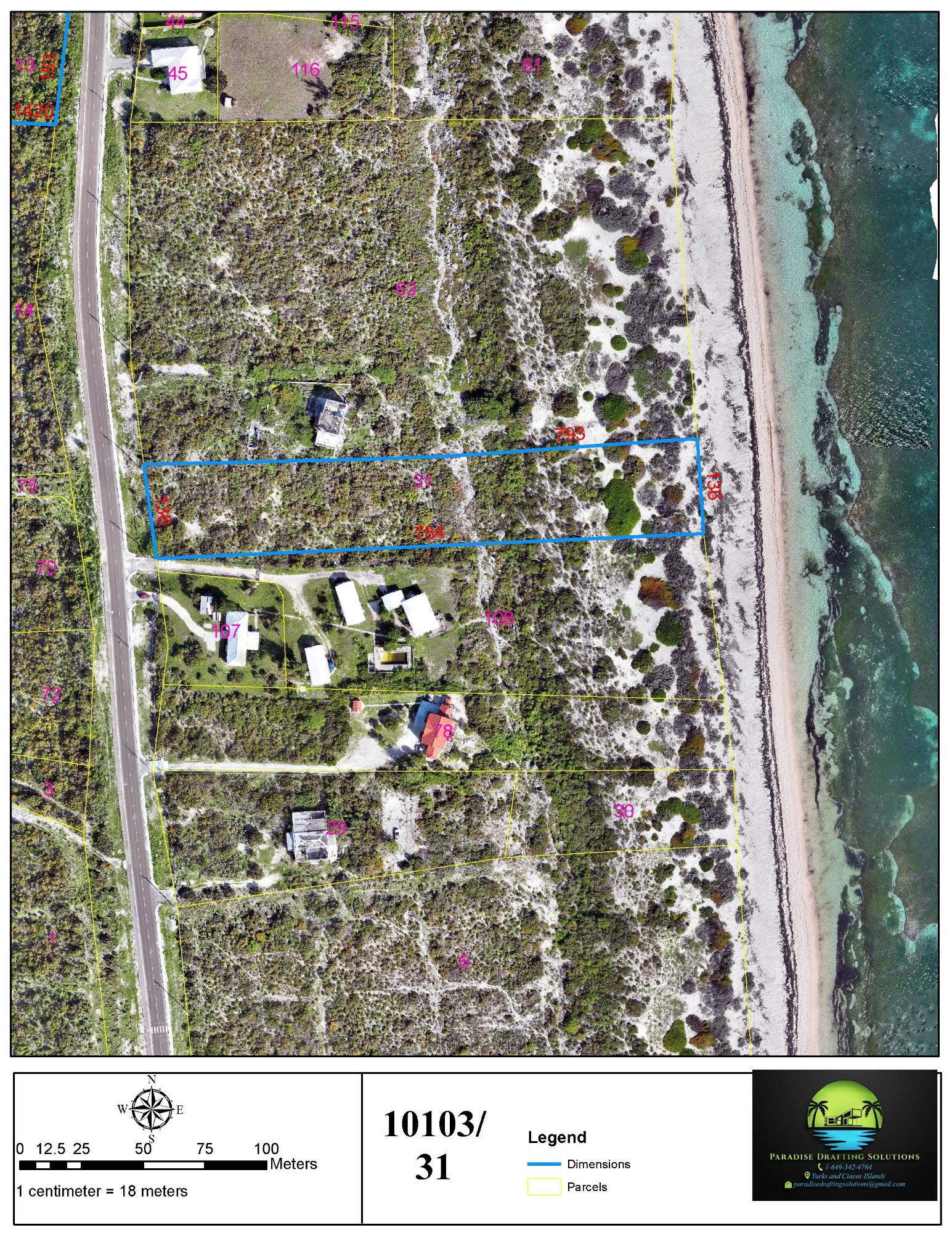 BEACHFRONT PANORAMIC VIEW