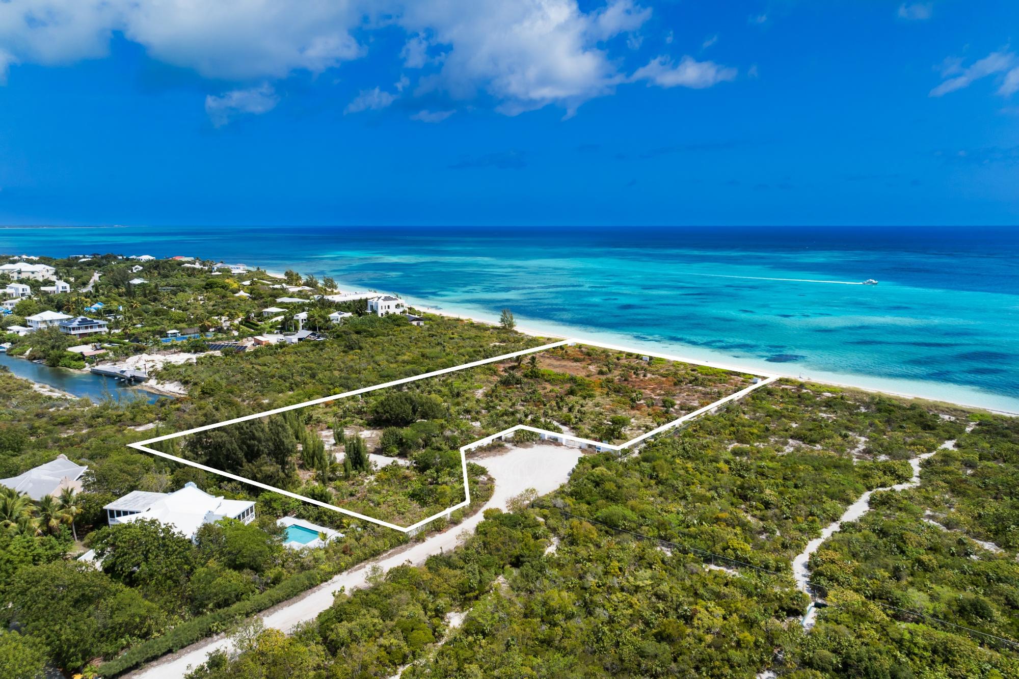 Rare Prime Beachfront Grace Bay Beach Land
