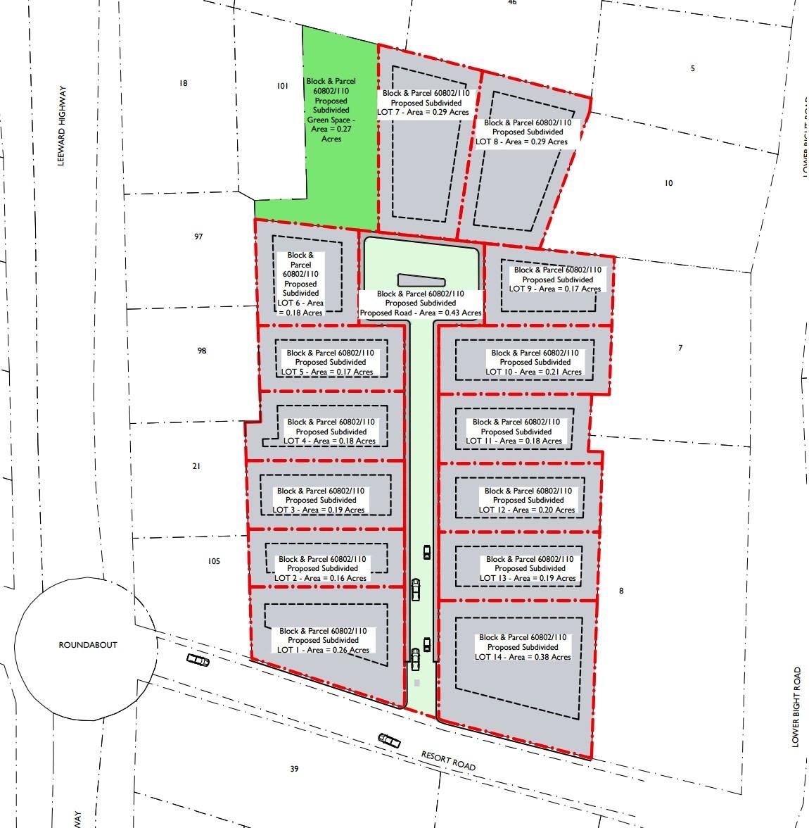 Vacant Road Front Residential Property