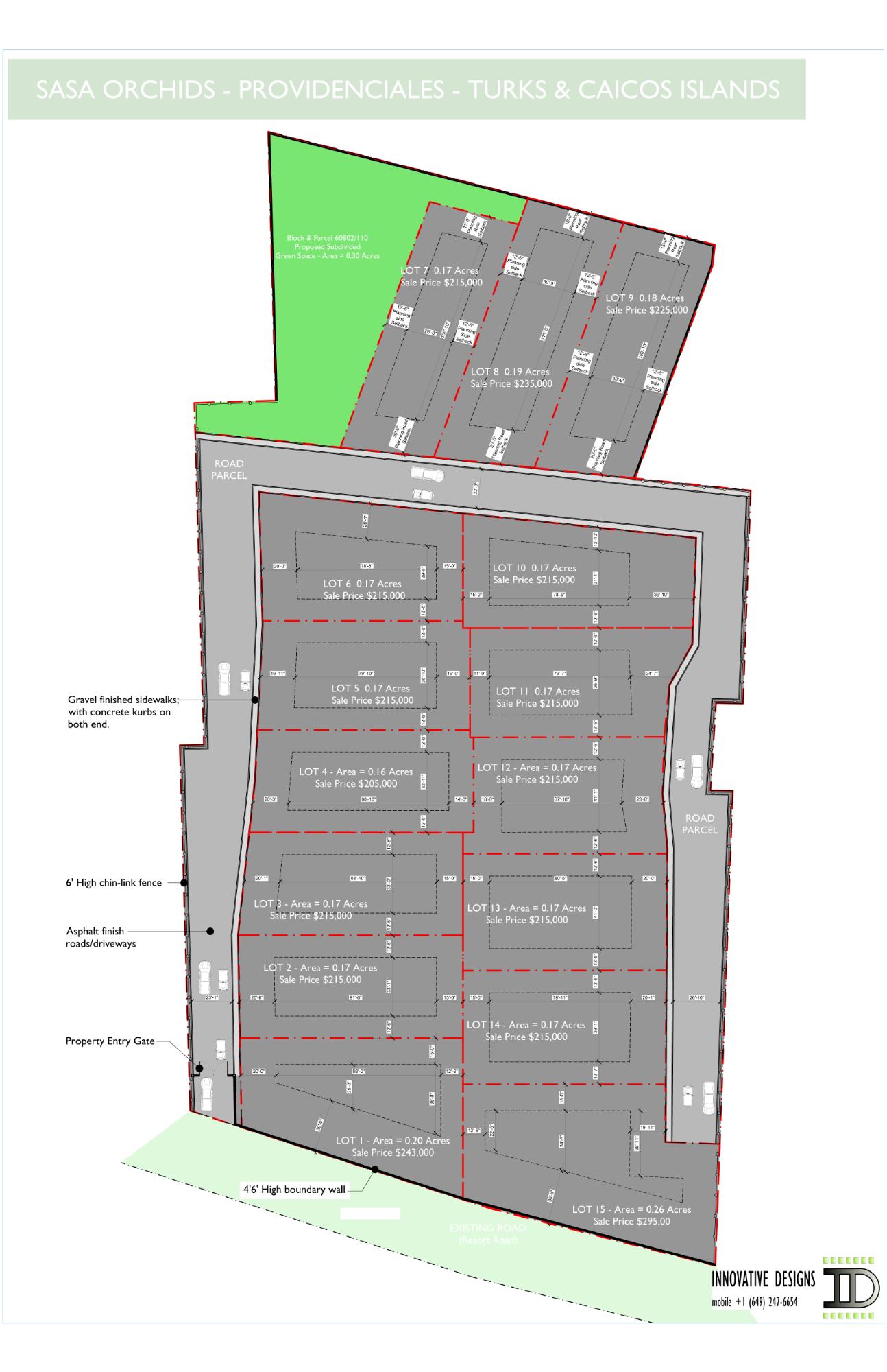Vacant Road Front Residential Property