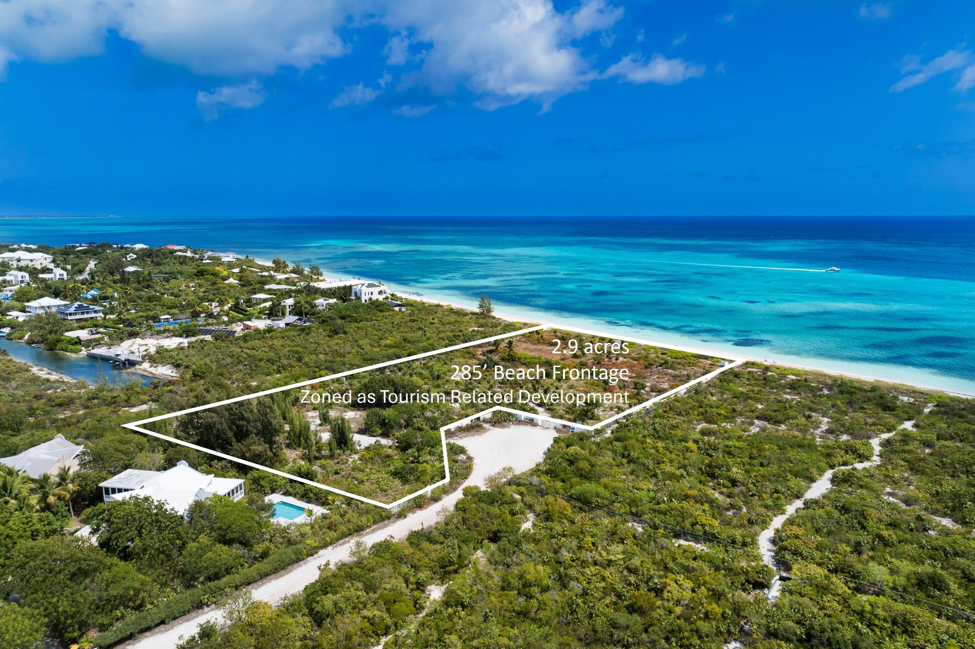 Rare Prime Beachfront Grace Bay Beach Land