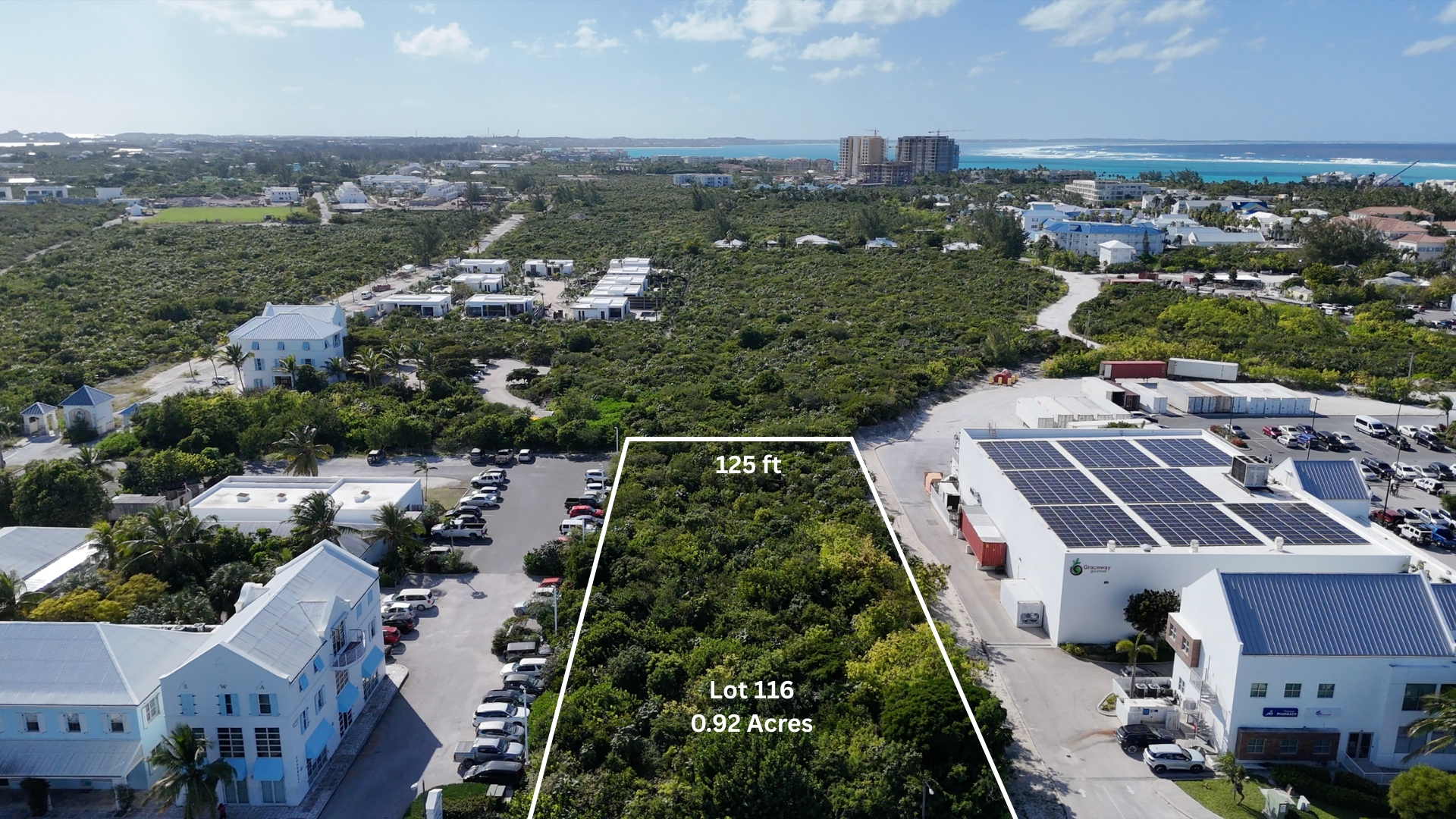THE AXIS OF GRACE BAY: DEVELOPMENT LAND