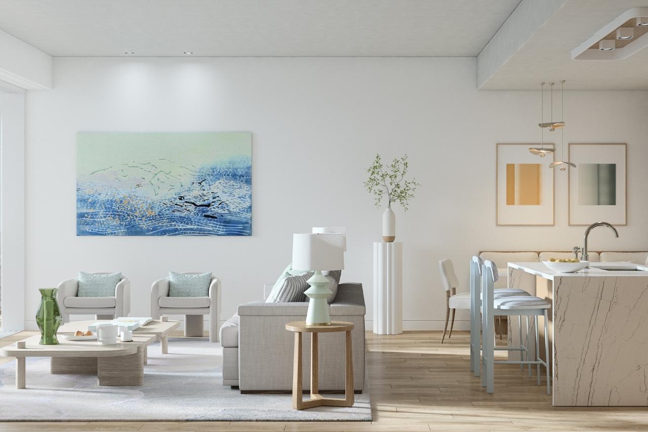 2BR THE POINT Beach level with plunge pool