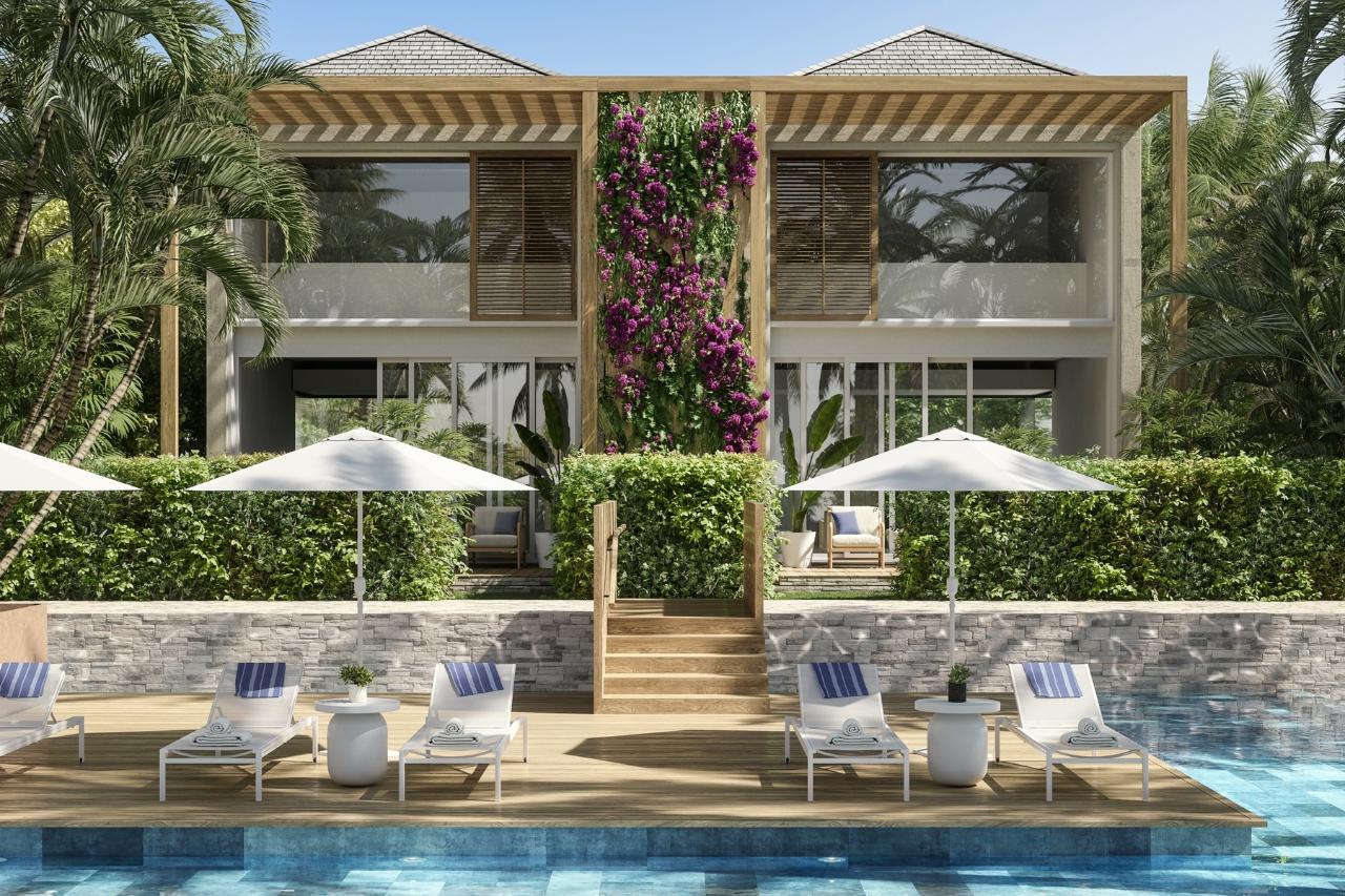 2BR THE POINT Beach level with plunge pool