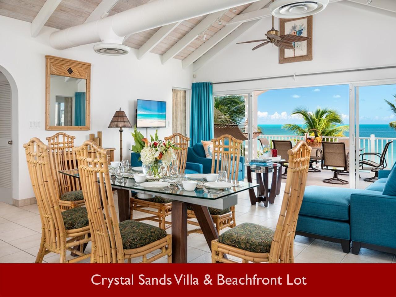 Crystal Sands Villa & Beachfront Lot