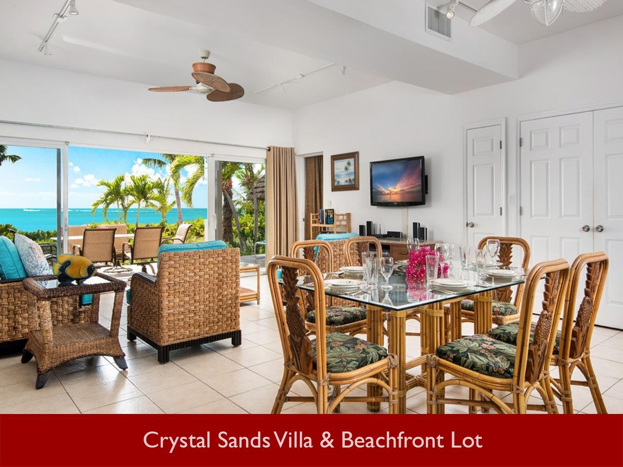 Crystal Sands Villa & Beachfront Lot