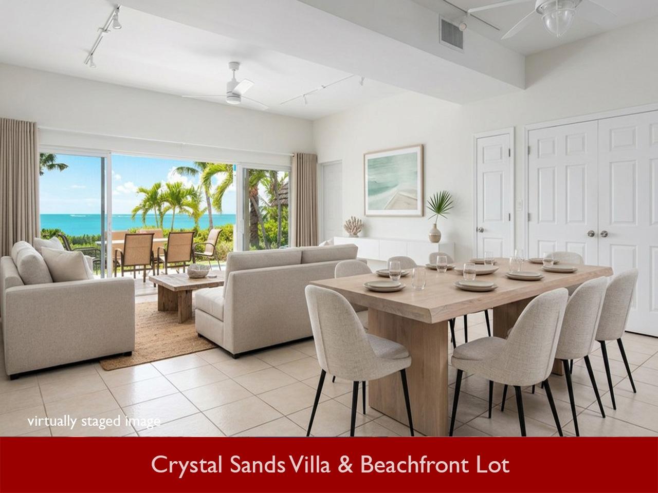 Crystal Sands Villa & Beachfront Lot