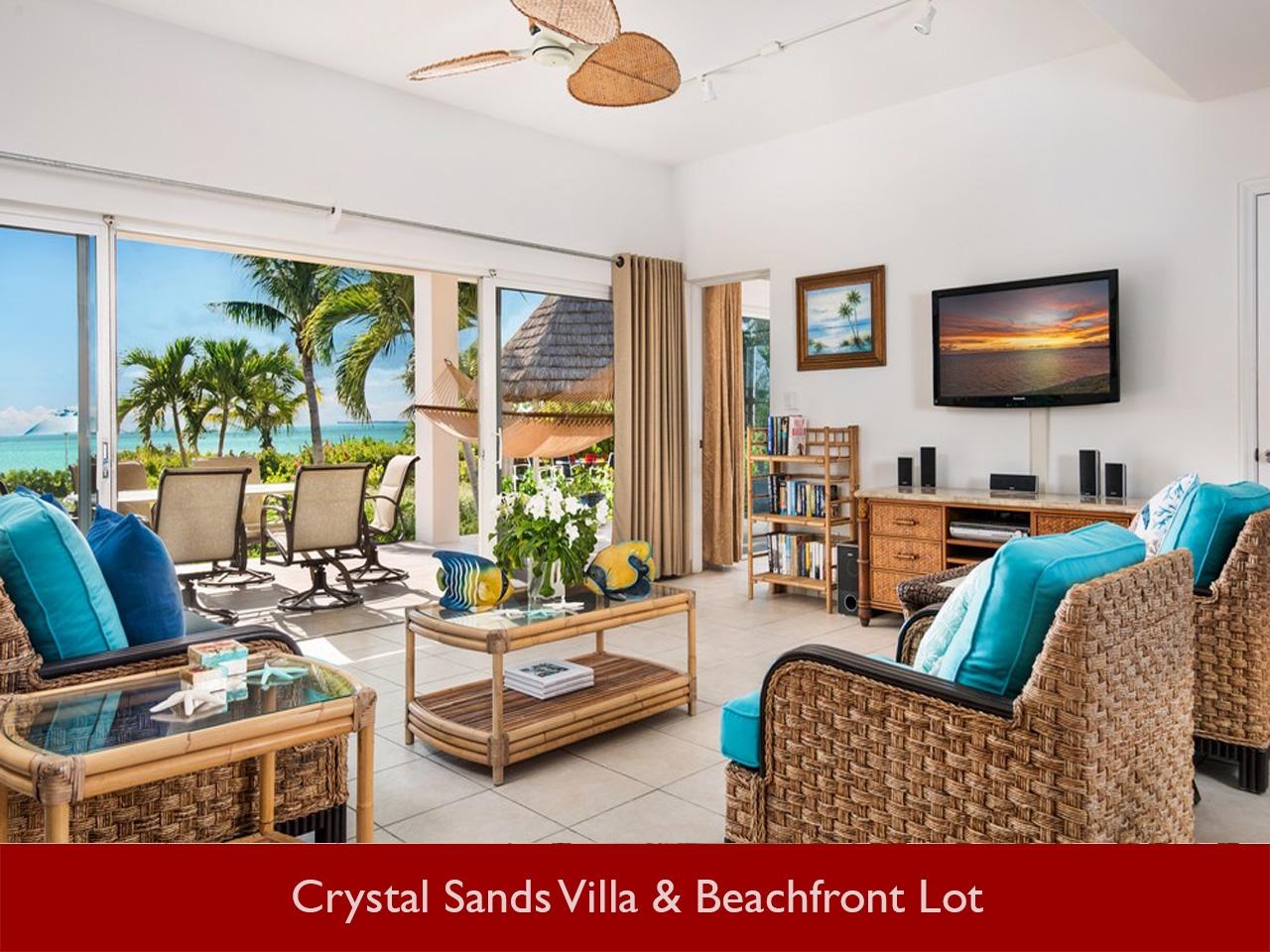 Crystal Sands Villa & Beachfront Lot