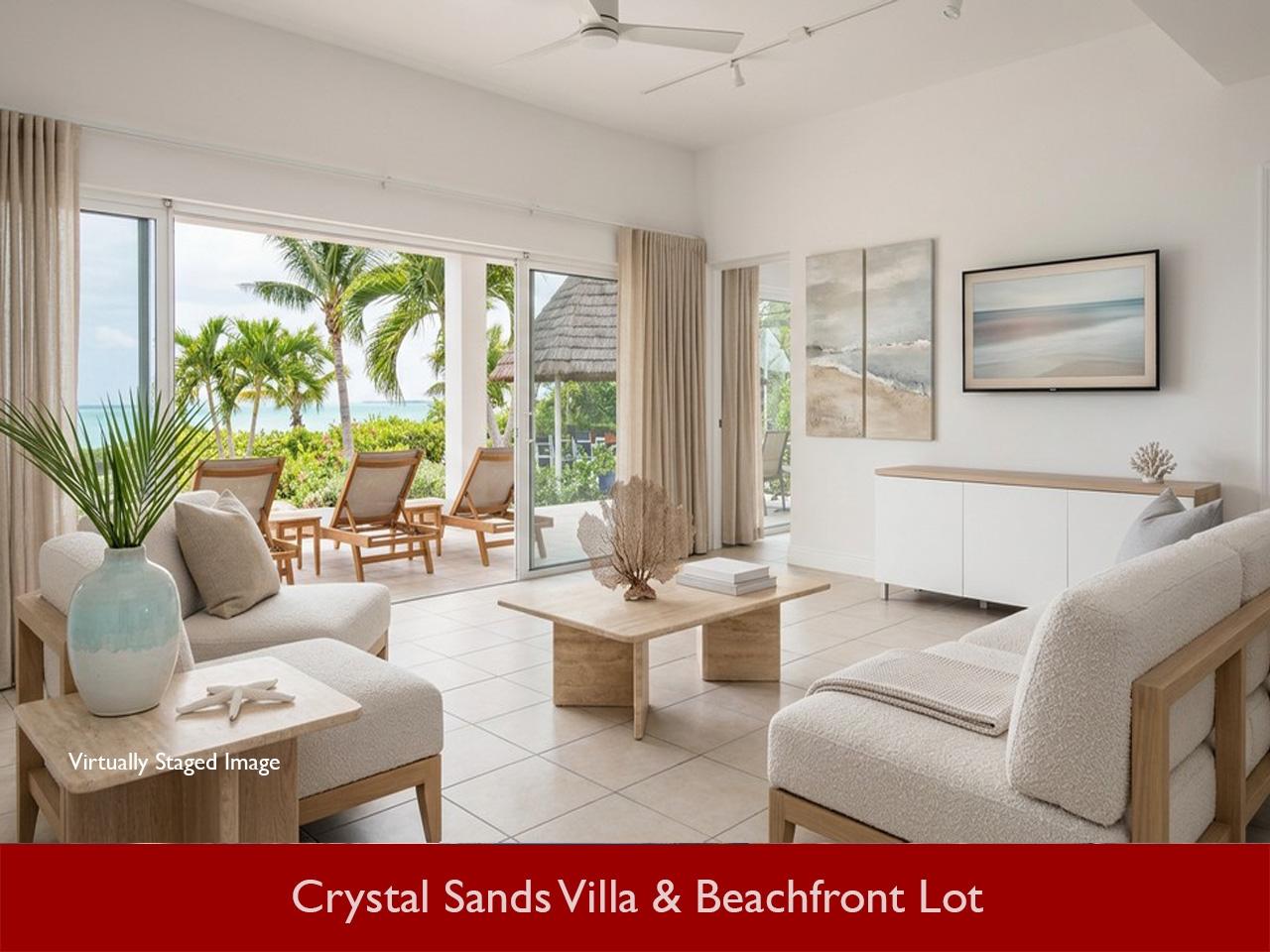 Crystal Sands Villa & Beachfront Lot