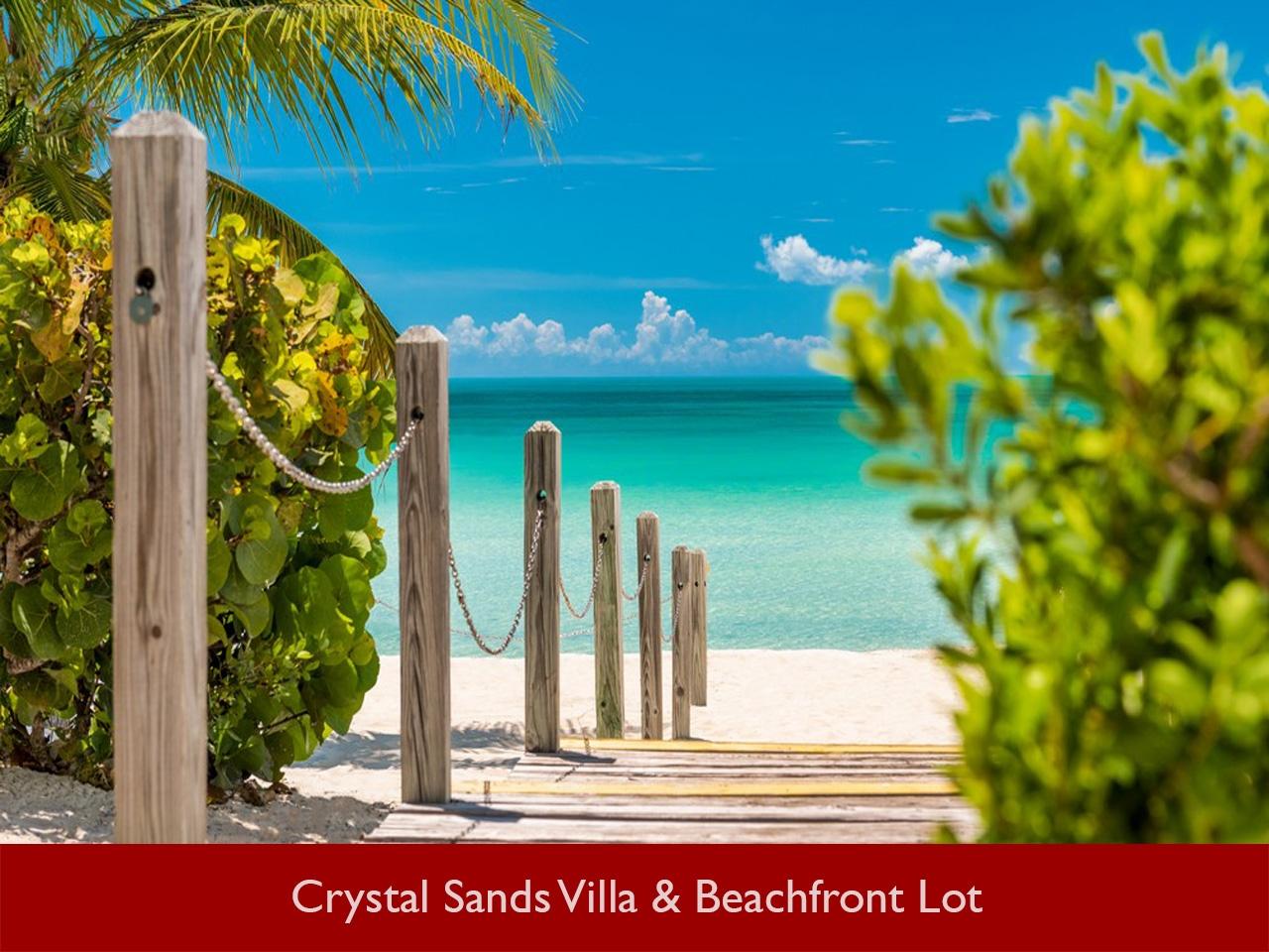 Crystal Sands Villa & Beachfront Lot