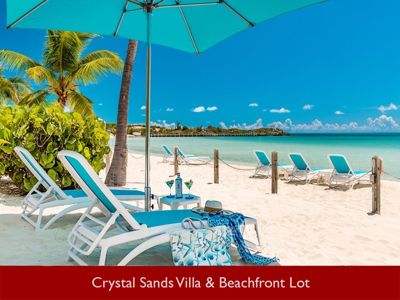 Crystal Sands Villa & Beachfront Lot
